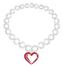 Gif animé bijoux collier
